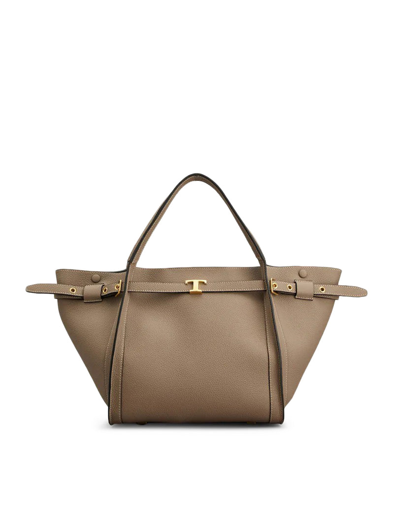 SMALL LEATHER SHOPPING BAG