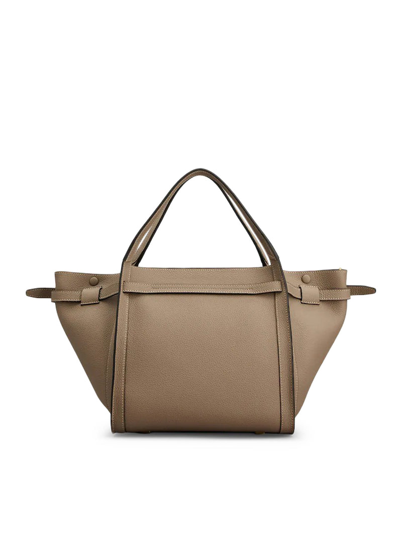 SMALL LEATHER SHOPPING BAG