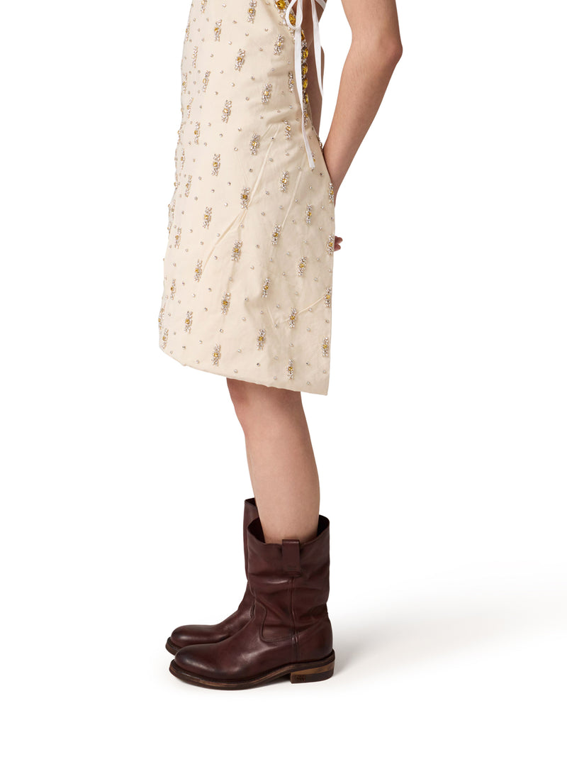 FOULE CALF LEATHER ANKLE BOOTS