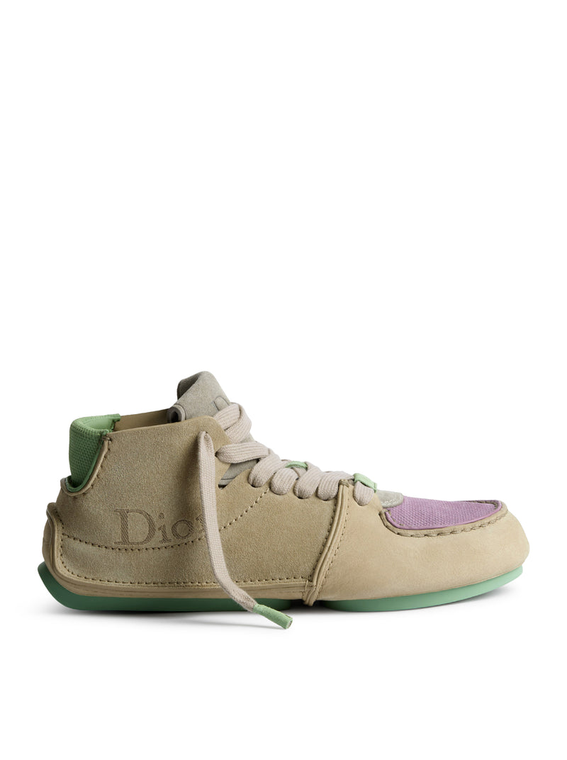 DIOR ROADIE LACE-UP BOOT IN SUEDE