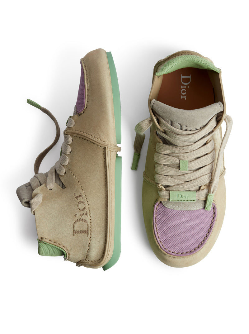 DIOR ROADIE LACE-UP BOOT IN SUEDE