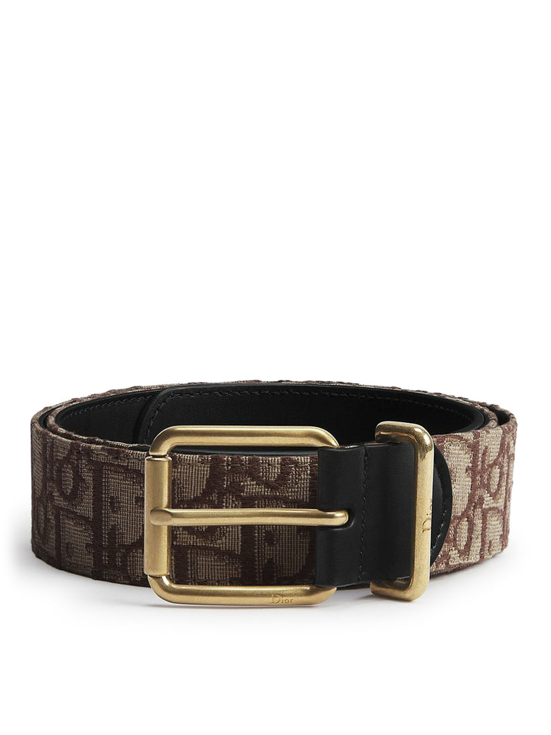 35 MM DIOR OBLIQUE JACQUARD BELT