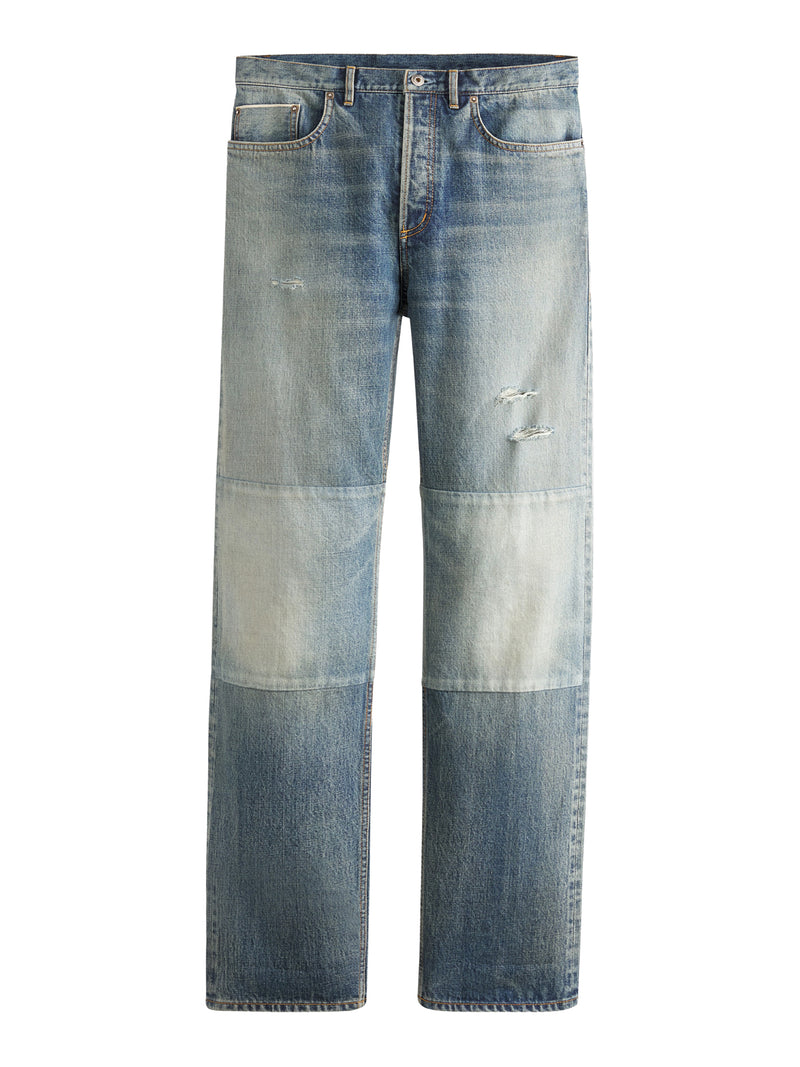 REGULAR FIT COTTON TWILL JEANS