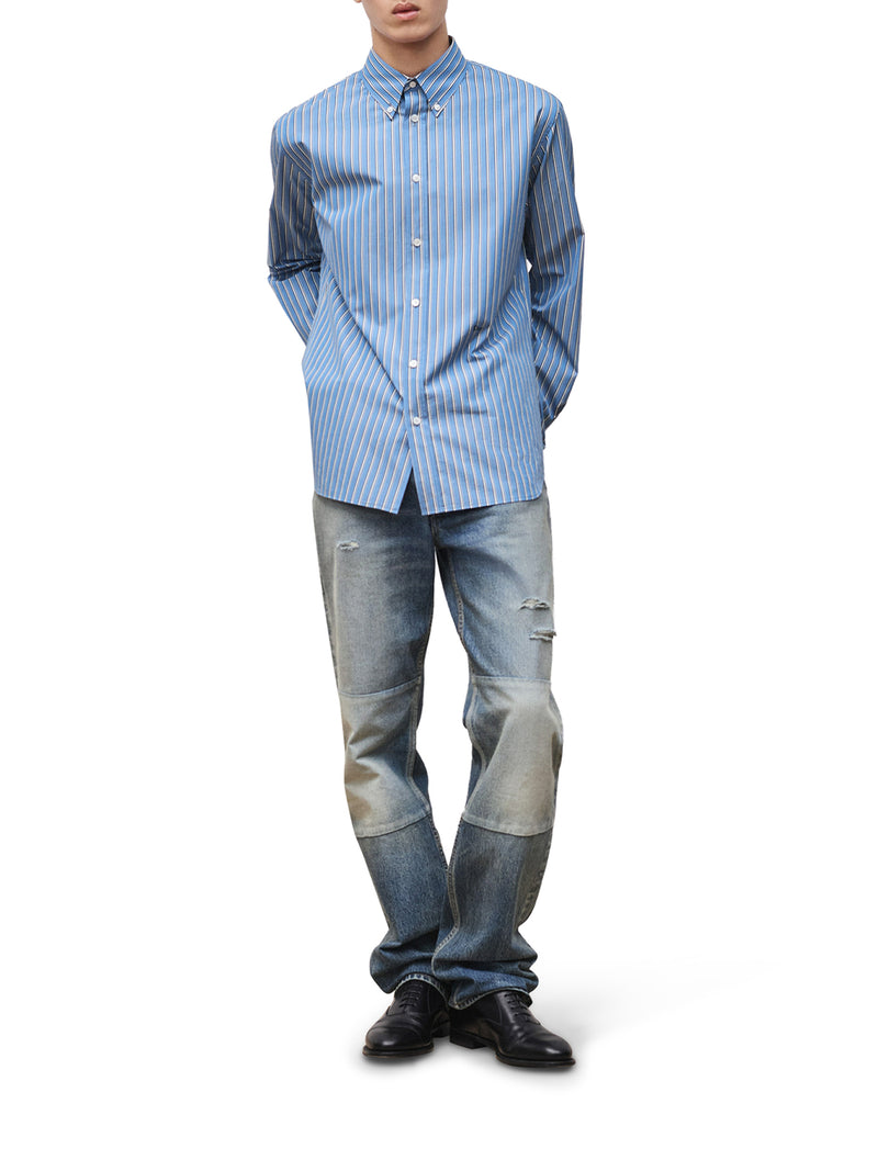 REGULAR FIT COTTON TWILL JEANS
