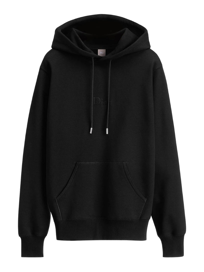 HOODIE WITH EMBROIDERY IN FLEECE COTTON