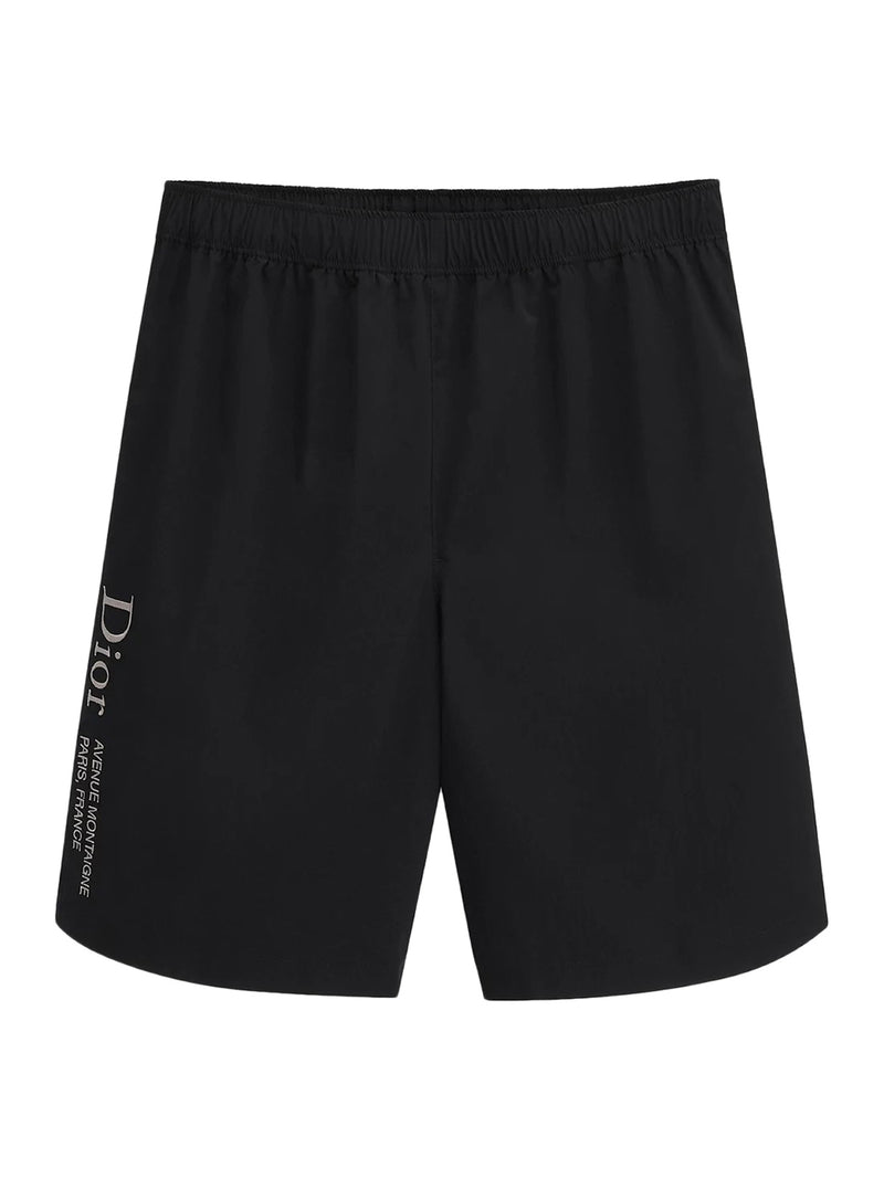 SPORTS SHORTS WITH MONTAIGNE EMBROIDERY