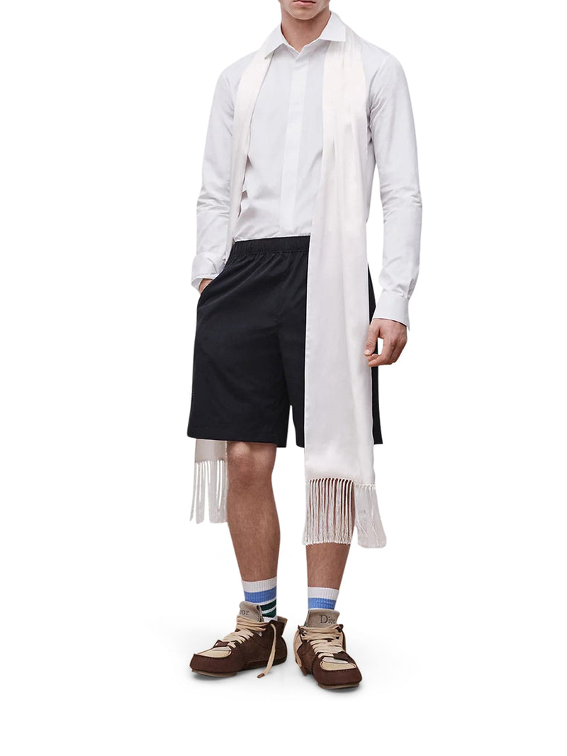 SPORTS SHORTS WITH MONTAIGNE EMBROIDERY