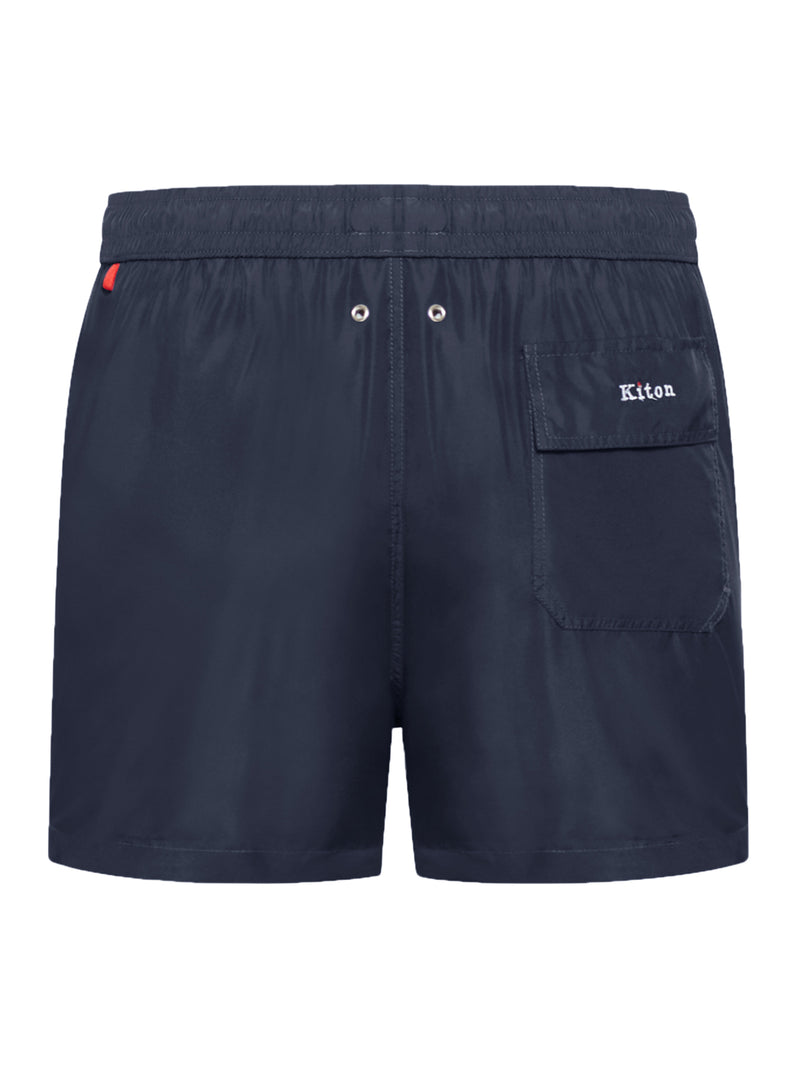 SHORT SWIMSUIT IN LIGHTWEIGHT TECHNICAL FABRIC