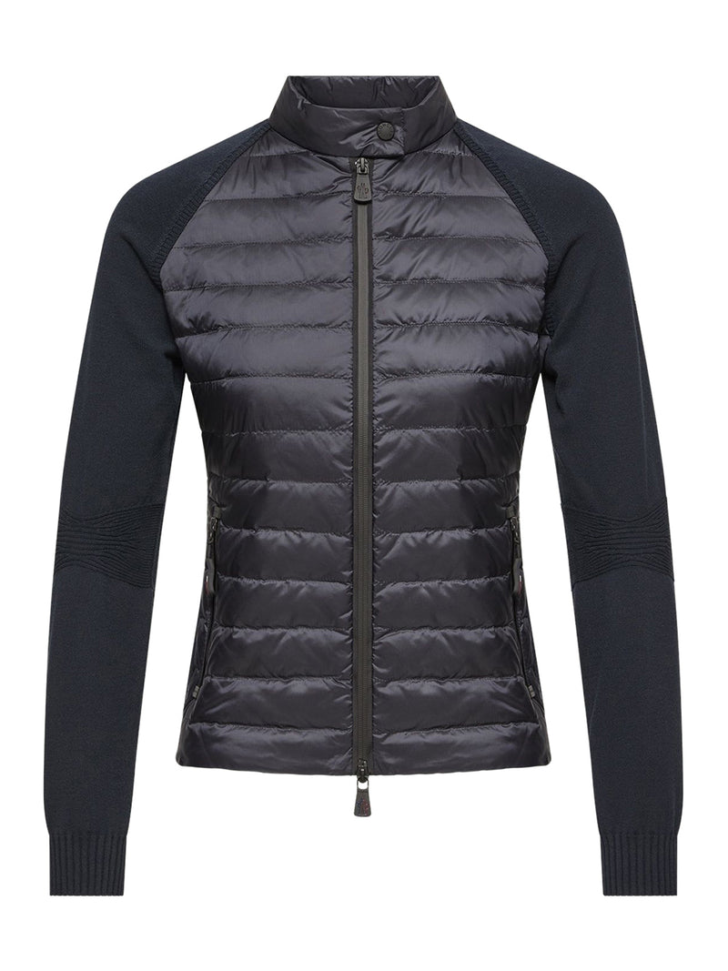 PADDED CARDIGAN WITH ZIP