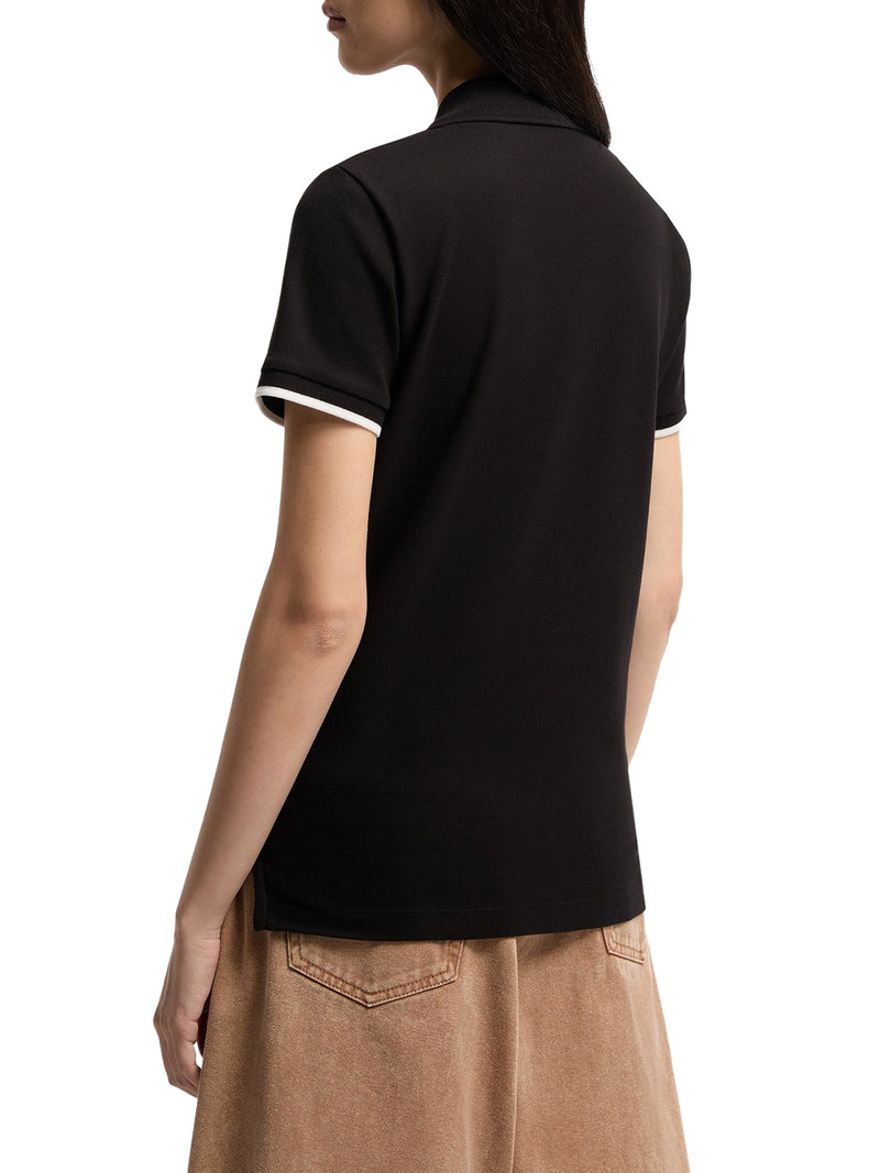 COTTON PIQUET POLO SHIRT WITH LOGO