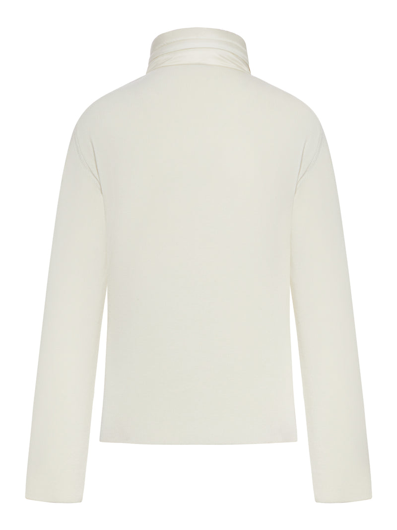 PADDED CARDIGAN WITH ZIP