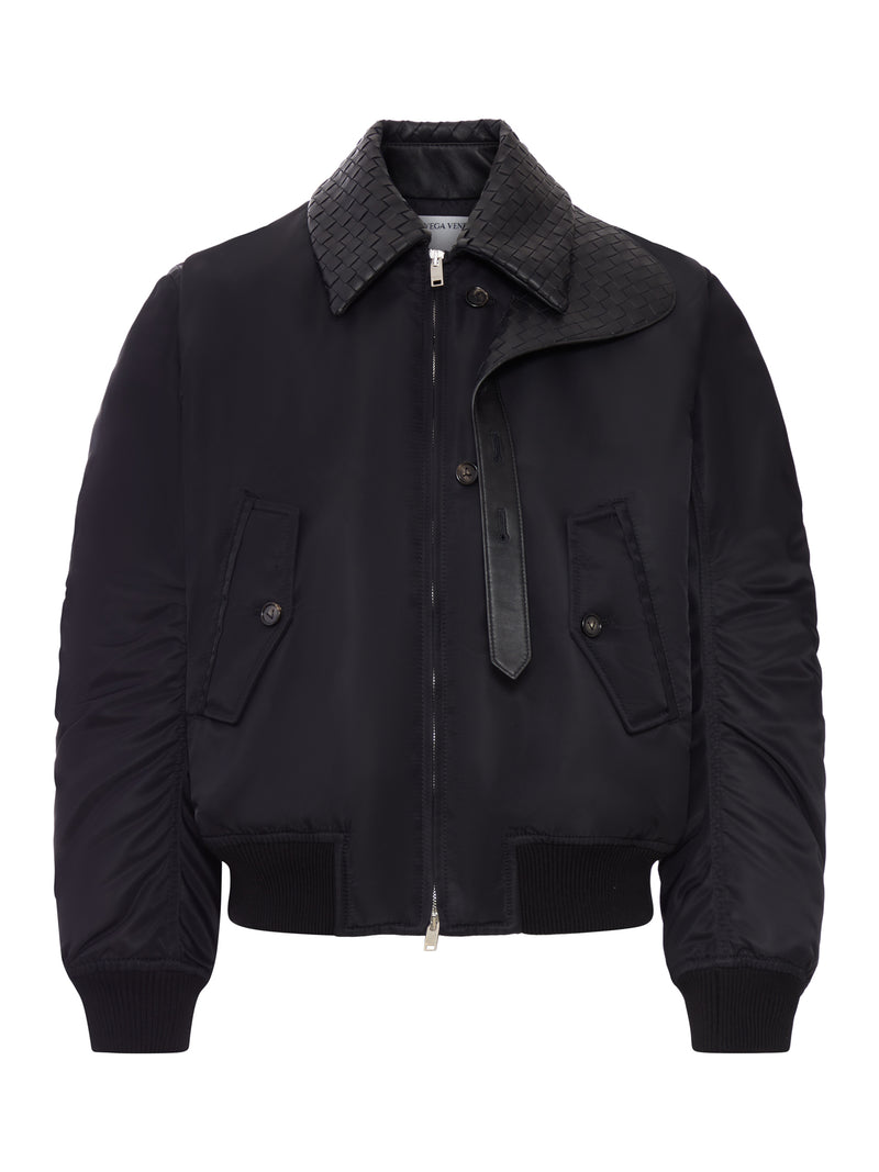PADDED NYLON BOMBER