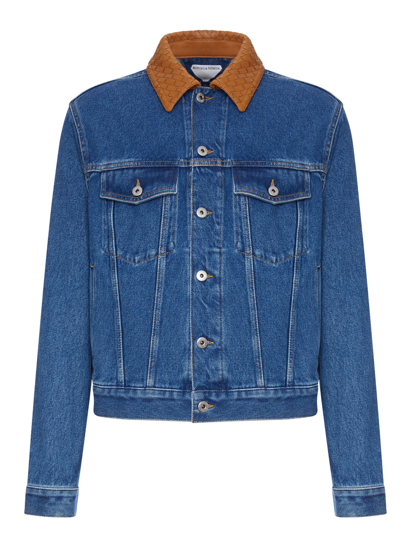 MEDIUM INDIGO WASH DENIM JACKET