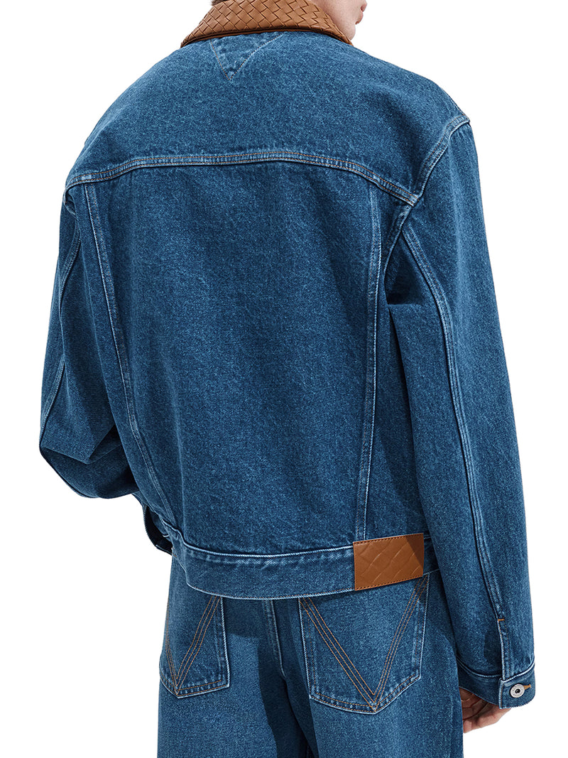 MEDIUM INDIGO WASH DENIM JACKET