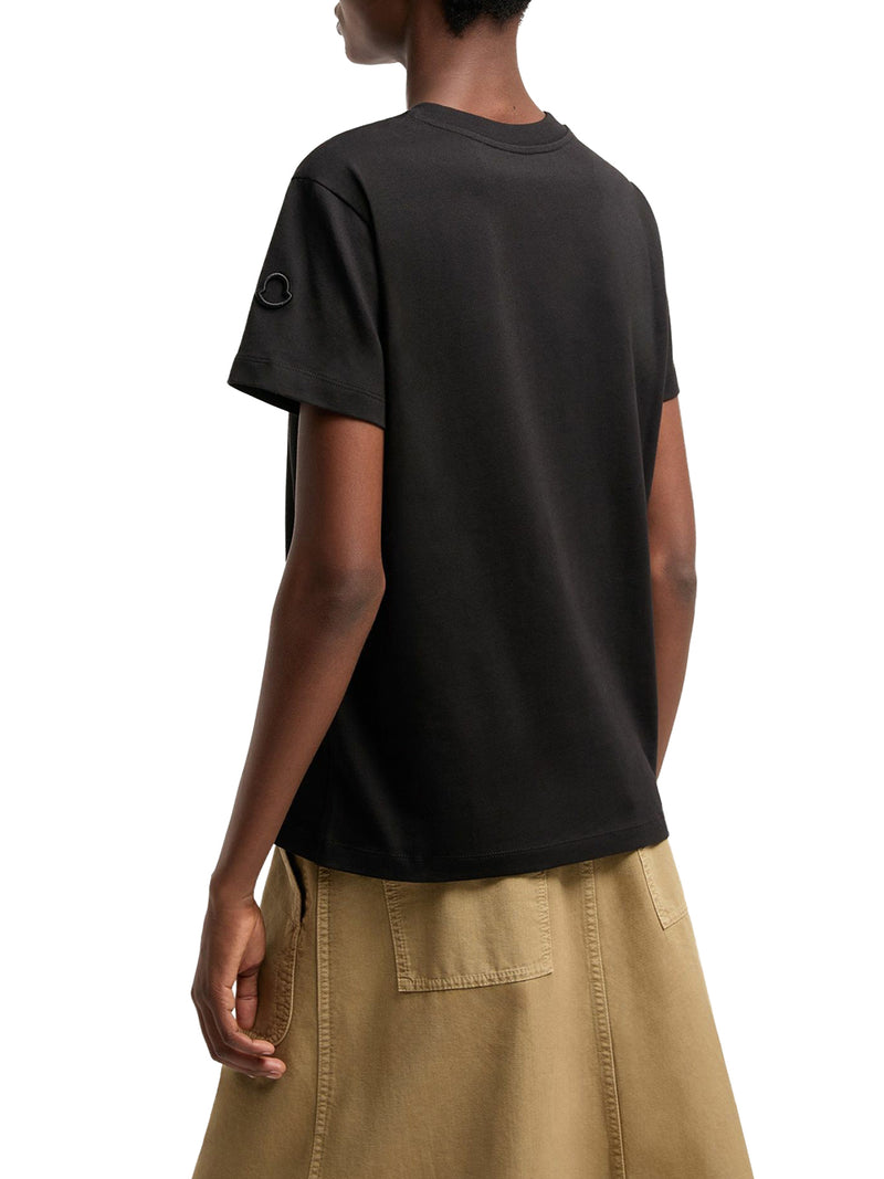 COTTON T-SHIRT WITH EMBROIDERED LOGO