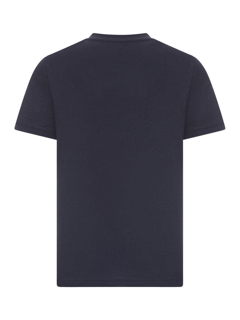 COTTON T-SHIRT WITH LOGO ON THE CHEST