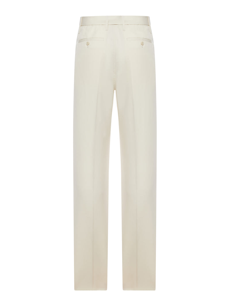 TAILORED TROUSERS WITH BELT
