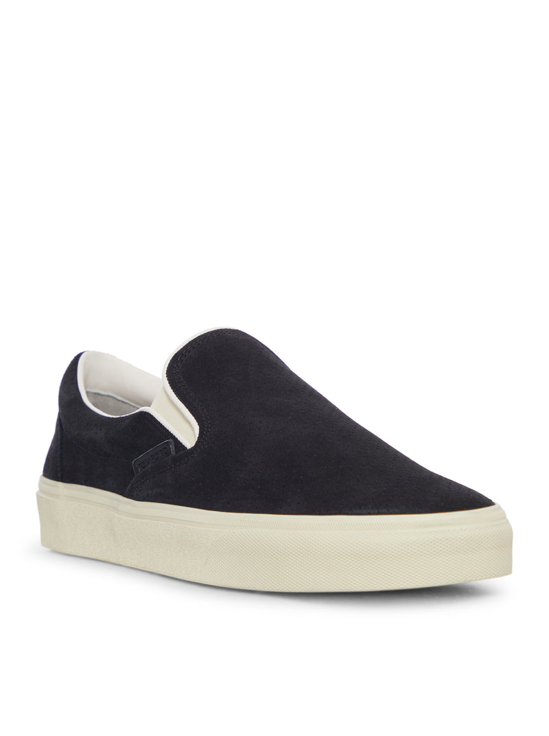 JUDE SLIP-ON SNEAKERS IN PERFORATED SUEDE