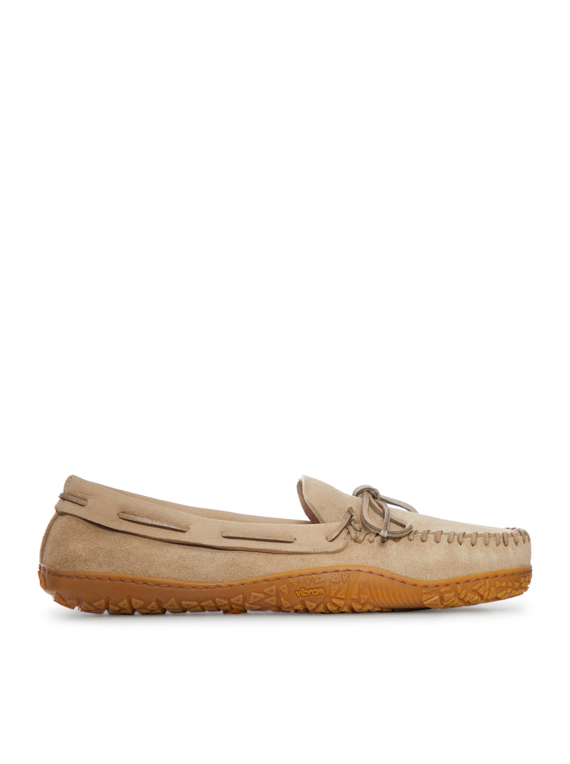 SUEDE BOAT LOAFERS WITH VIBRAM SOLE