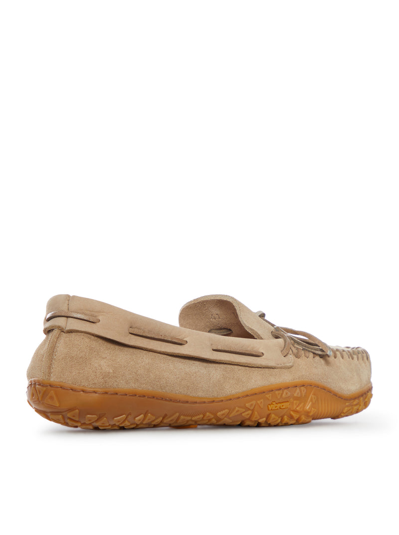 SUEDE BOAT LOAFERS WITH VIBRAM SOLE