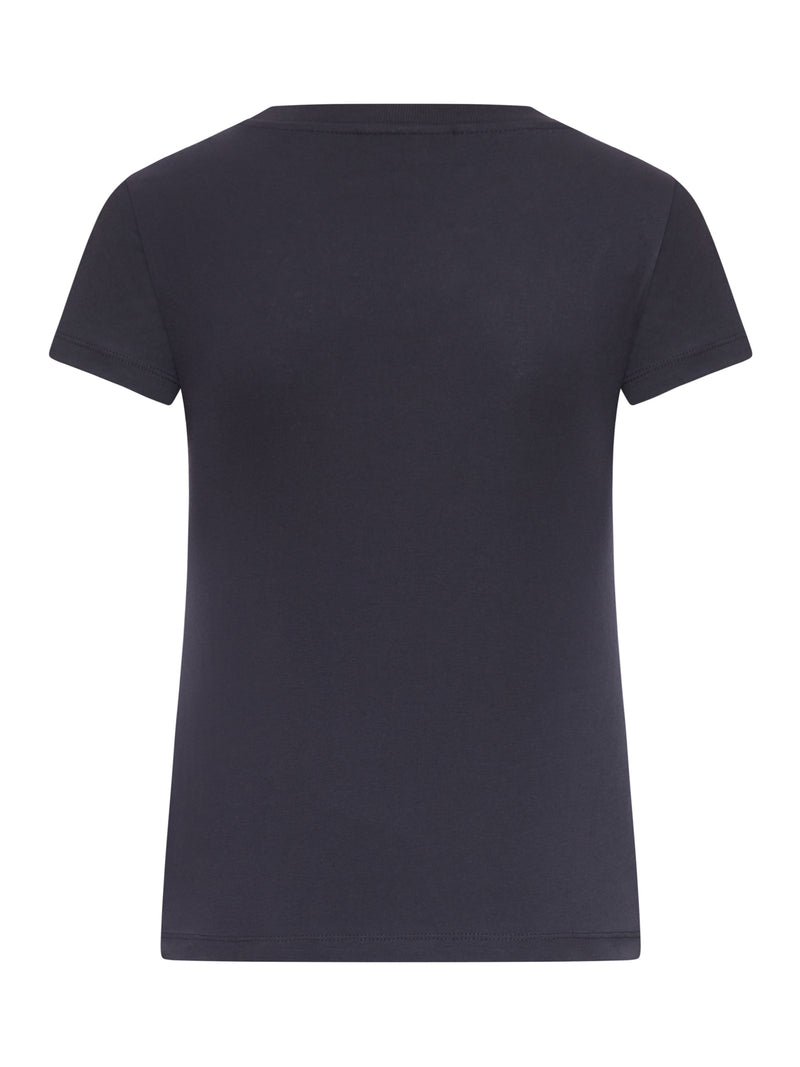 COTTON T-SHIRT WITH FRONT LOGO