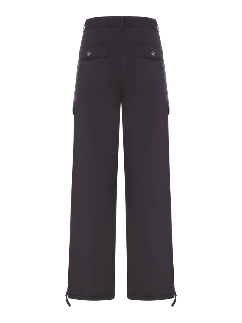 STRETCH COTTON CARGO PANTS