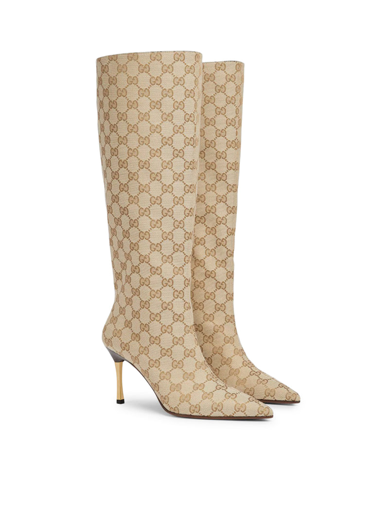 GG FABRIC BOMBSHELL BOOTS
