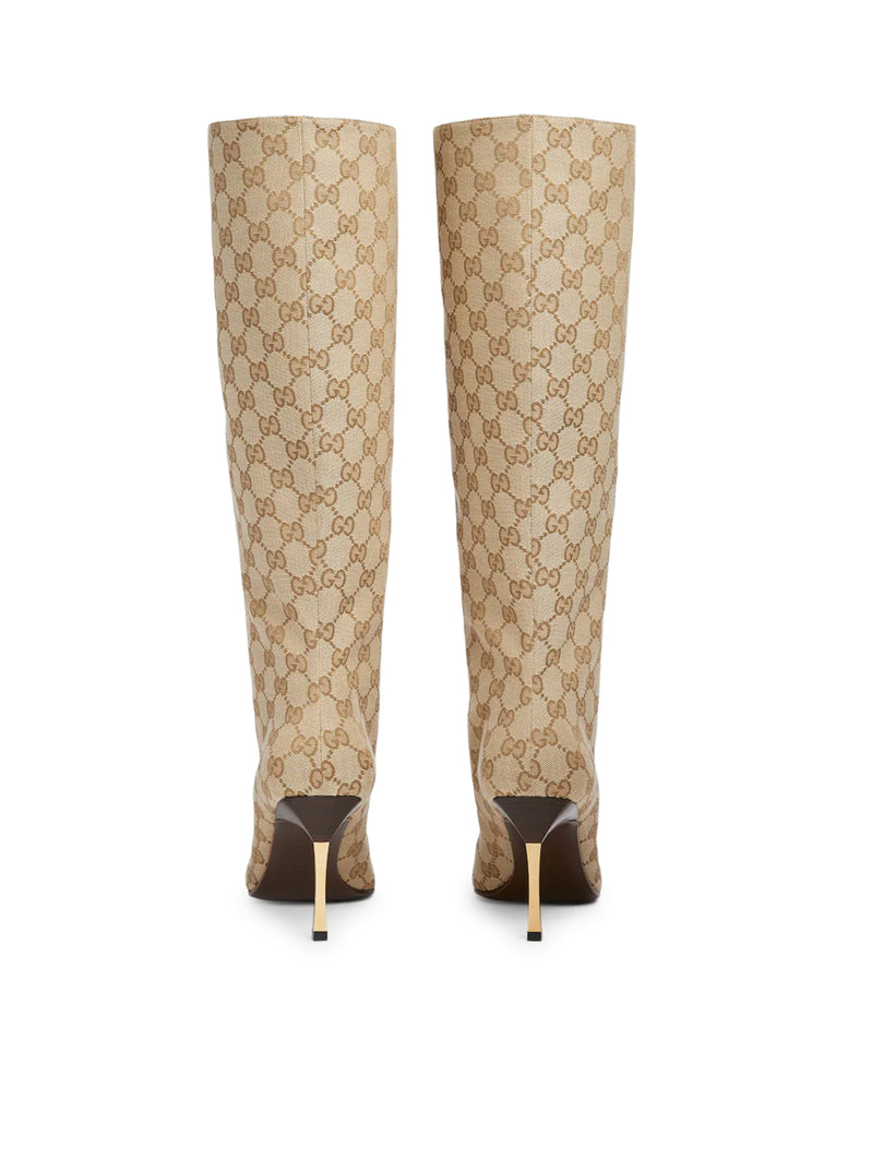 GG FABRIC BOMBSHELL BOOTS