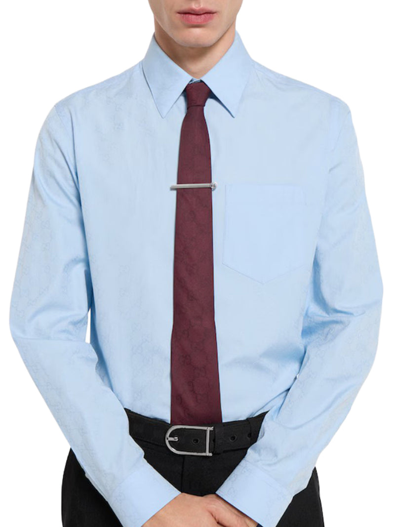 GG COTTON AND SILK TIE