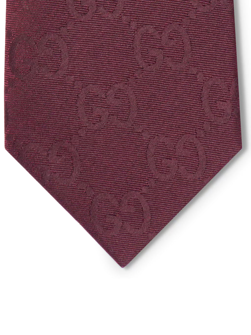 GG COTTON AND SILK TIE