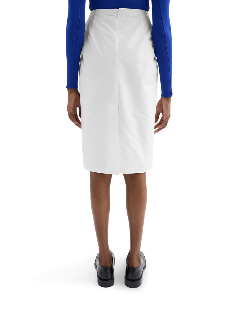 HIGH-WAISTED SKIRT IN TECHNICAL FABRIC