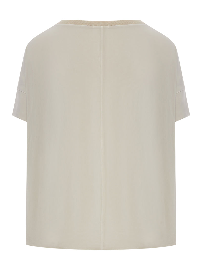 OVERSIZED T-SHIRT MADE OF DOUBLE FABRIC