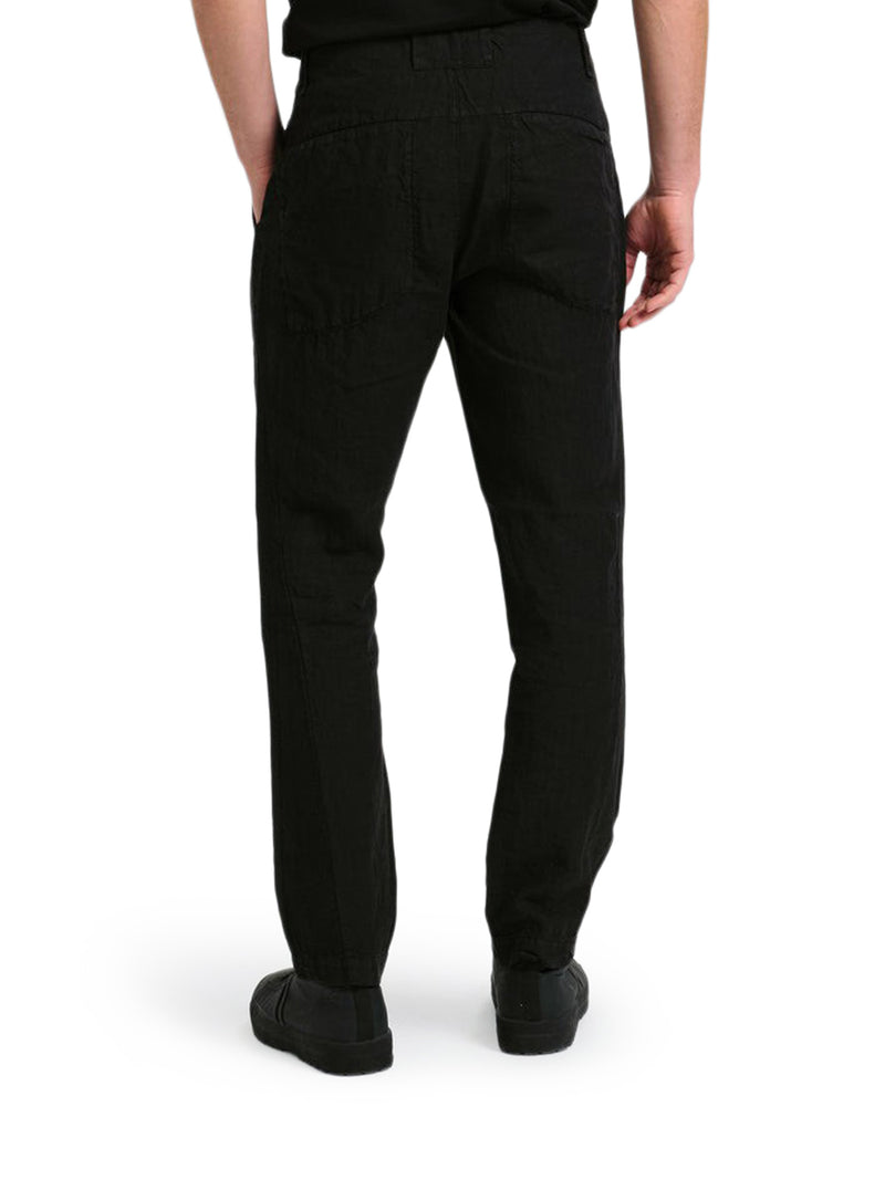 REGULAR-FIT LINEN TROUSERS