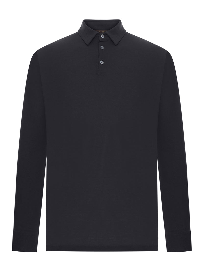 SLIM FIT POLO IN ICE COTTON