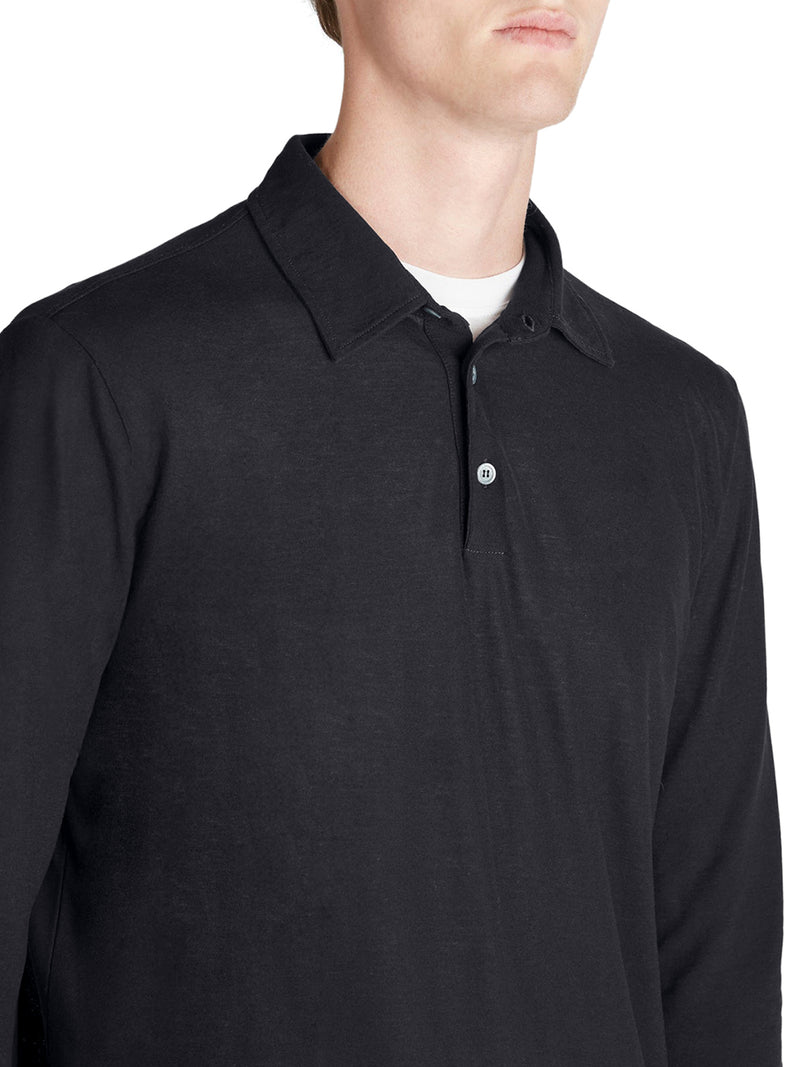 SLIM FIT POLO IN ICE COTTON