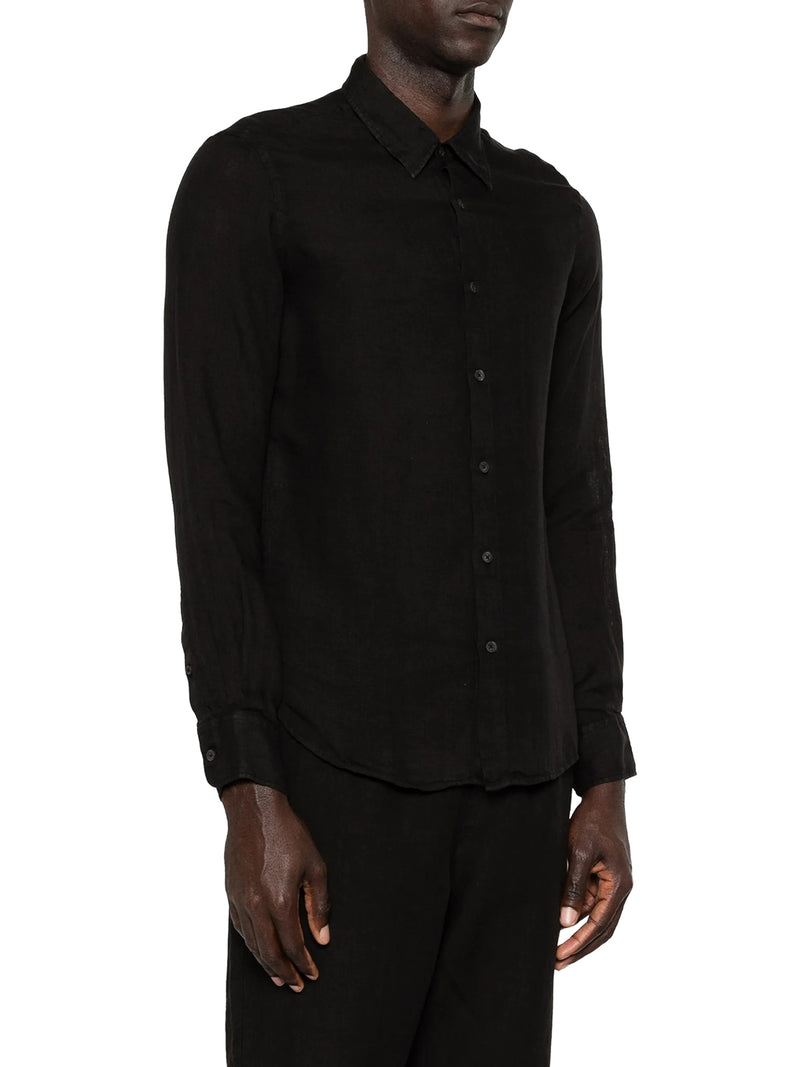 REGULAR FIT LINEN SHIRT