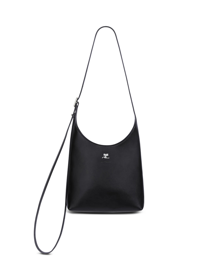 SMALL MELTED LEATHER TOTE BAG