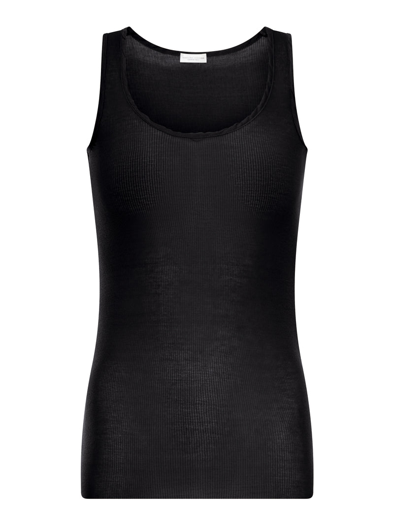 SLEEVELESS RIBBED KNIT TOP