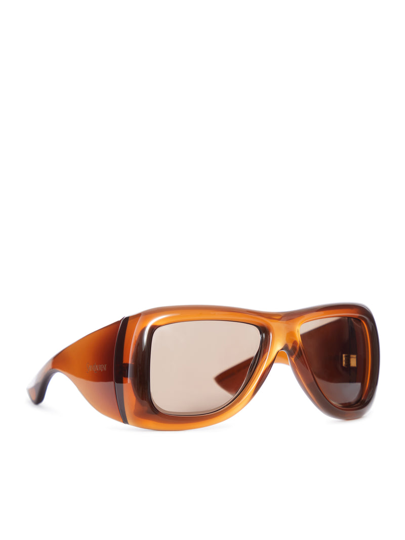 SL 902 OVERSIZED PILLOW-FRAME SUNGLASSES