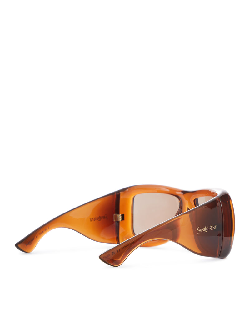 SL 902 OVERSIZED PILLOW-FRAME SUNGLASSES