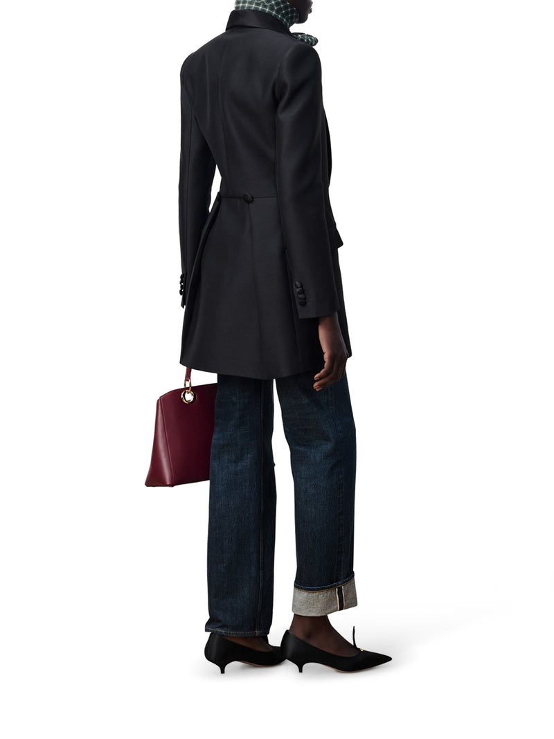 WOOL AND SILK BLEND JACKET