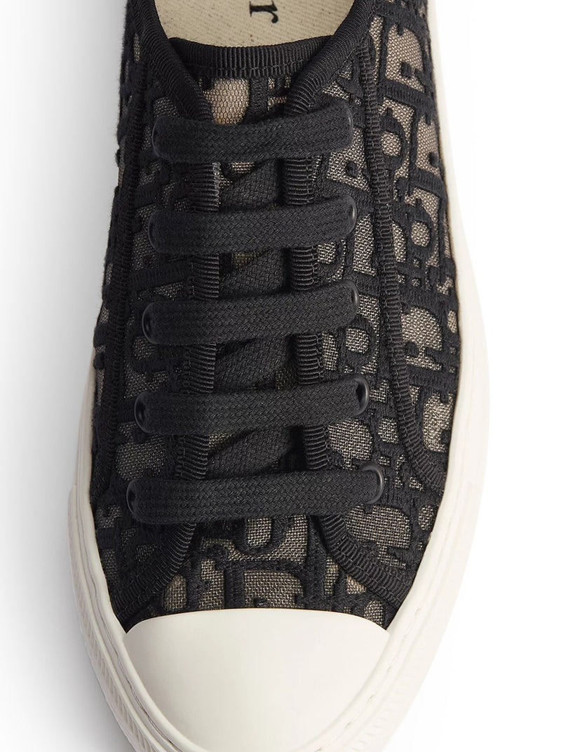 WALK`N`DIOR MESH SNEAKER WITH OBLIQUE EMBROIDERY