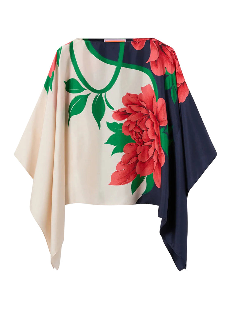 SILK TWILL TOP