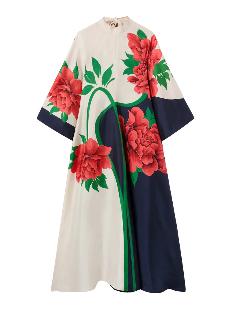 SILK TWILL DRESS