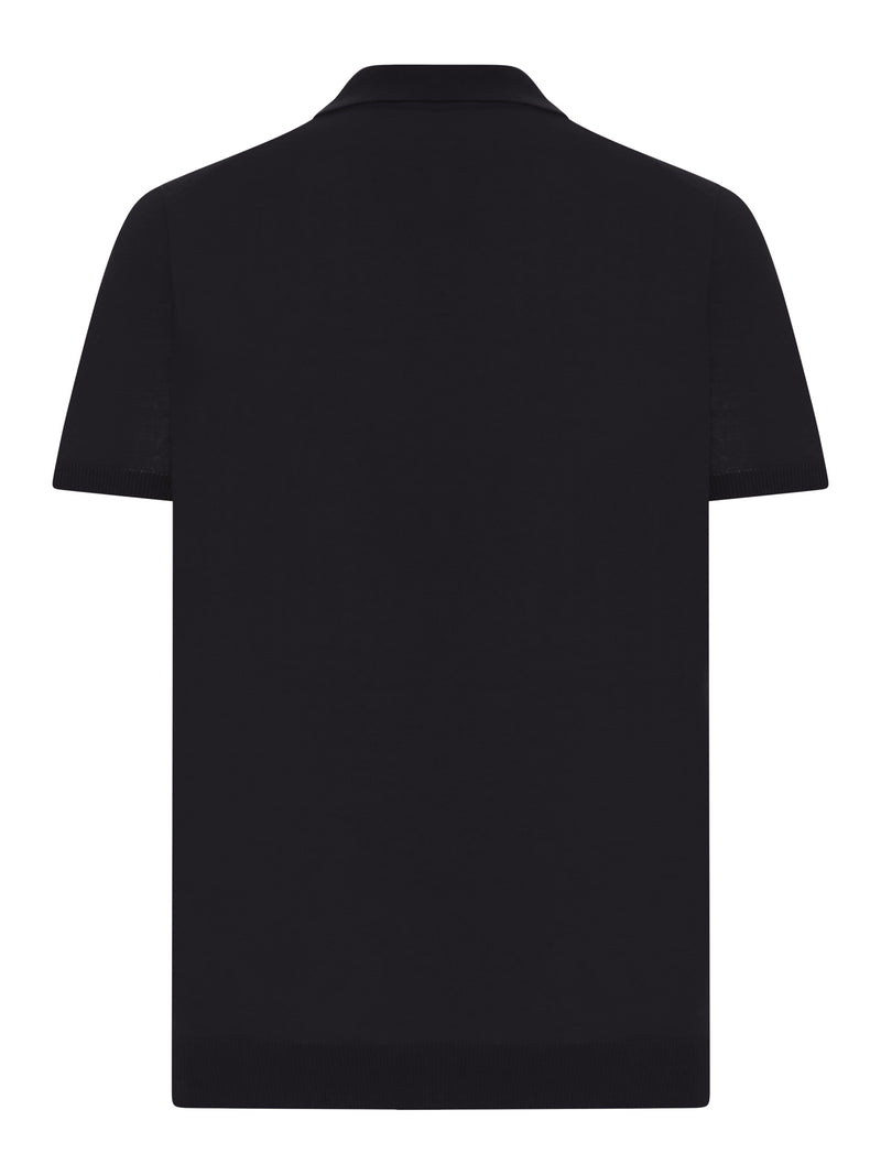 COTTON POLO SHIRT WITHOUT BUTTONS