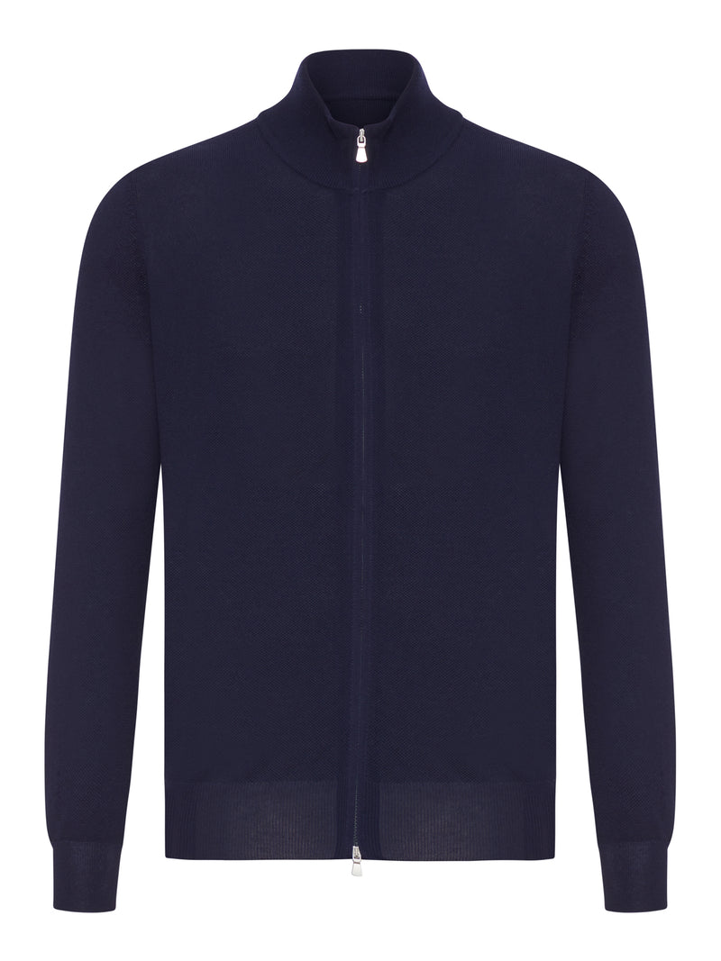 COTTON JACKET WITH ZIP