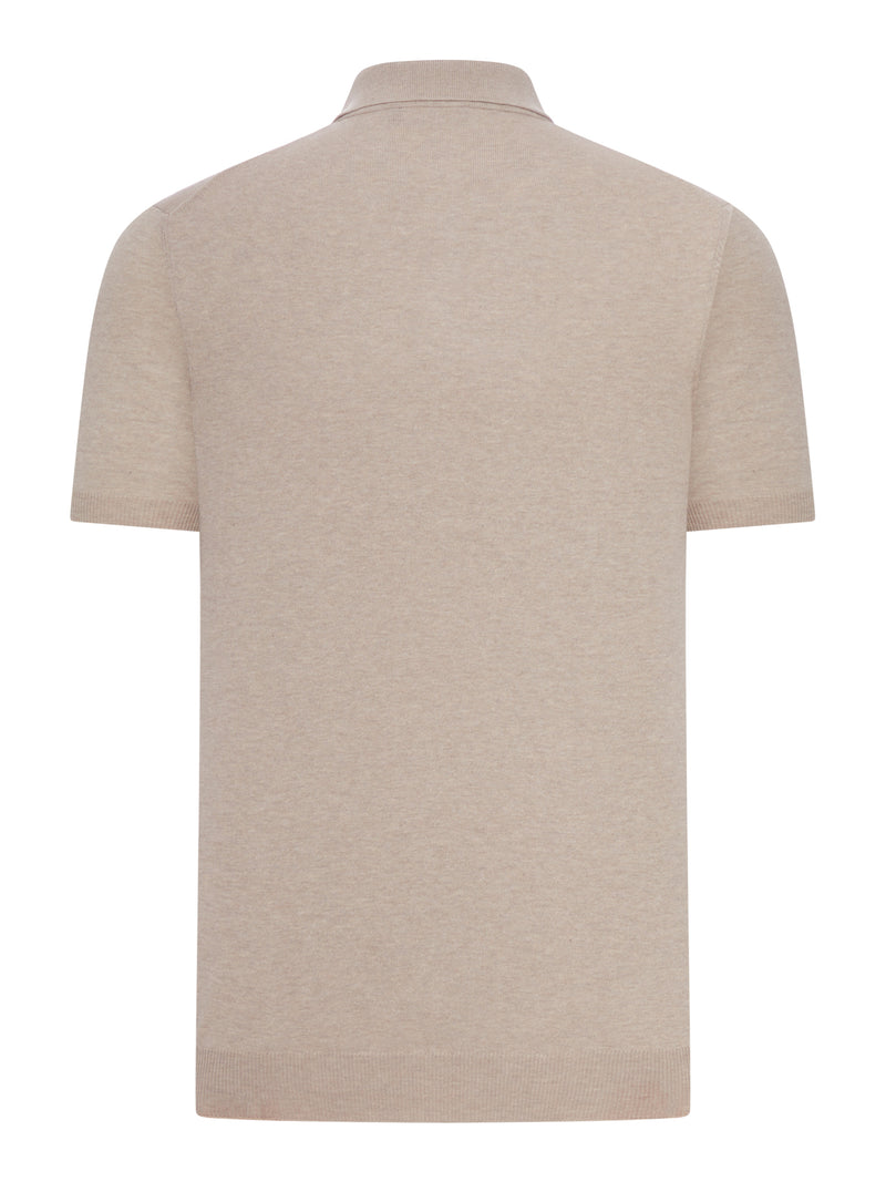 SHORT-SLEEVED COTTON TENNIS POLO