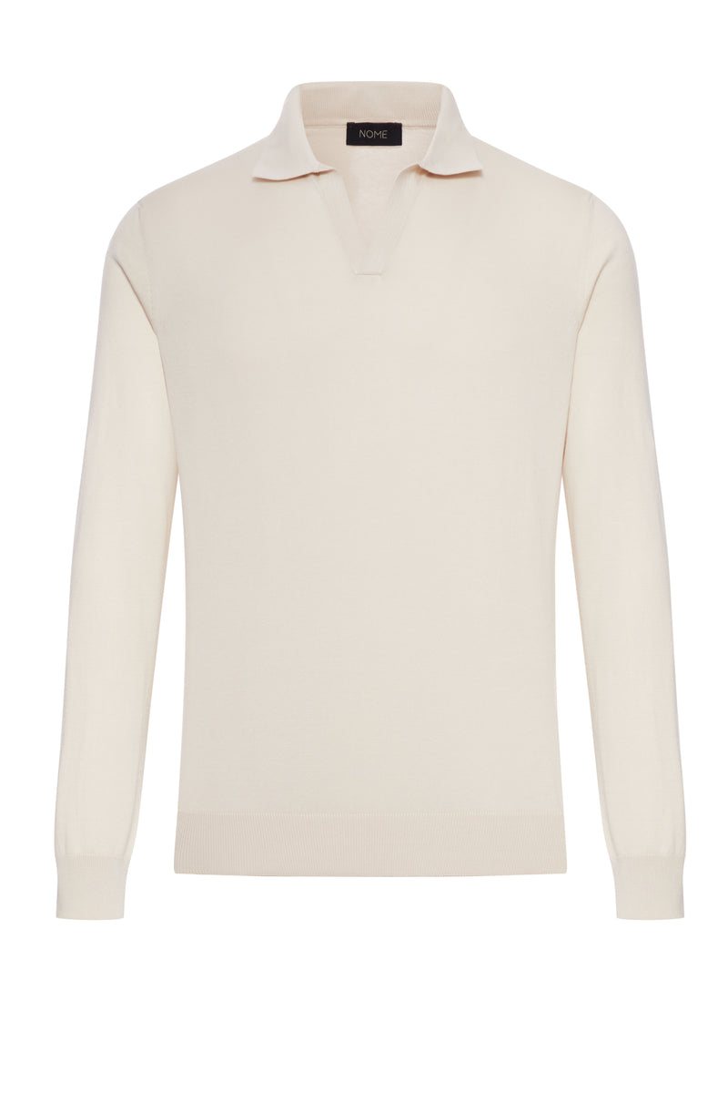 COTTON KNITTED TENNIS POLO