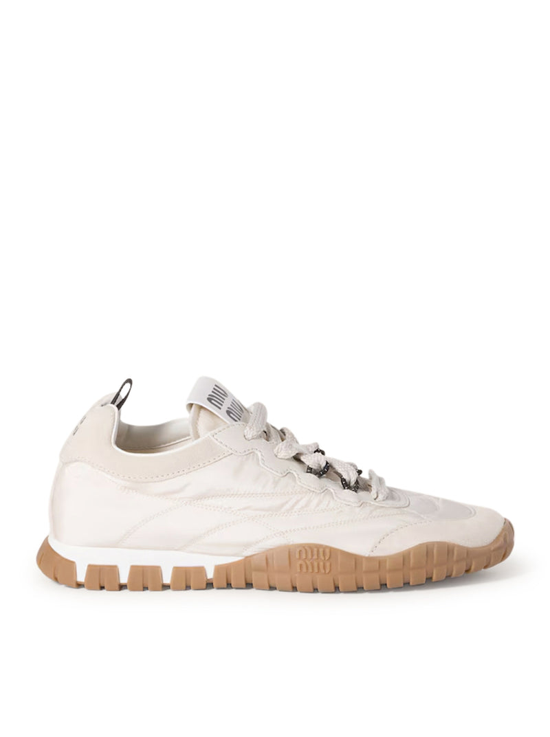 TYRE SNEAKERS IN TECHNICAL FABRIC AND SUEDE