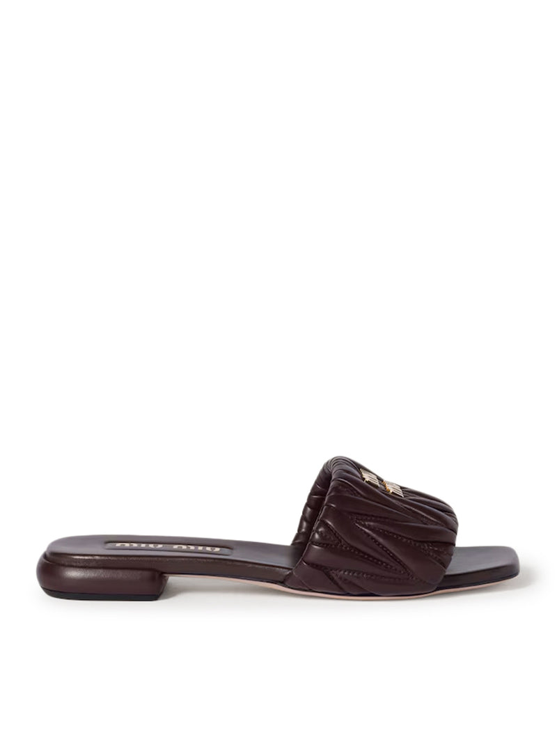 NAPPA MATELASSÉ SANDALS